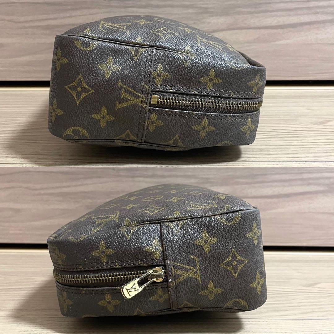 超格安/ルイヴィトン　ポーチ　トゥルーストワレット28 モノグラム　ブラウン