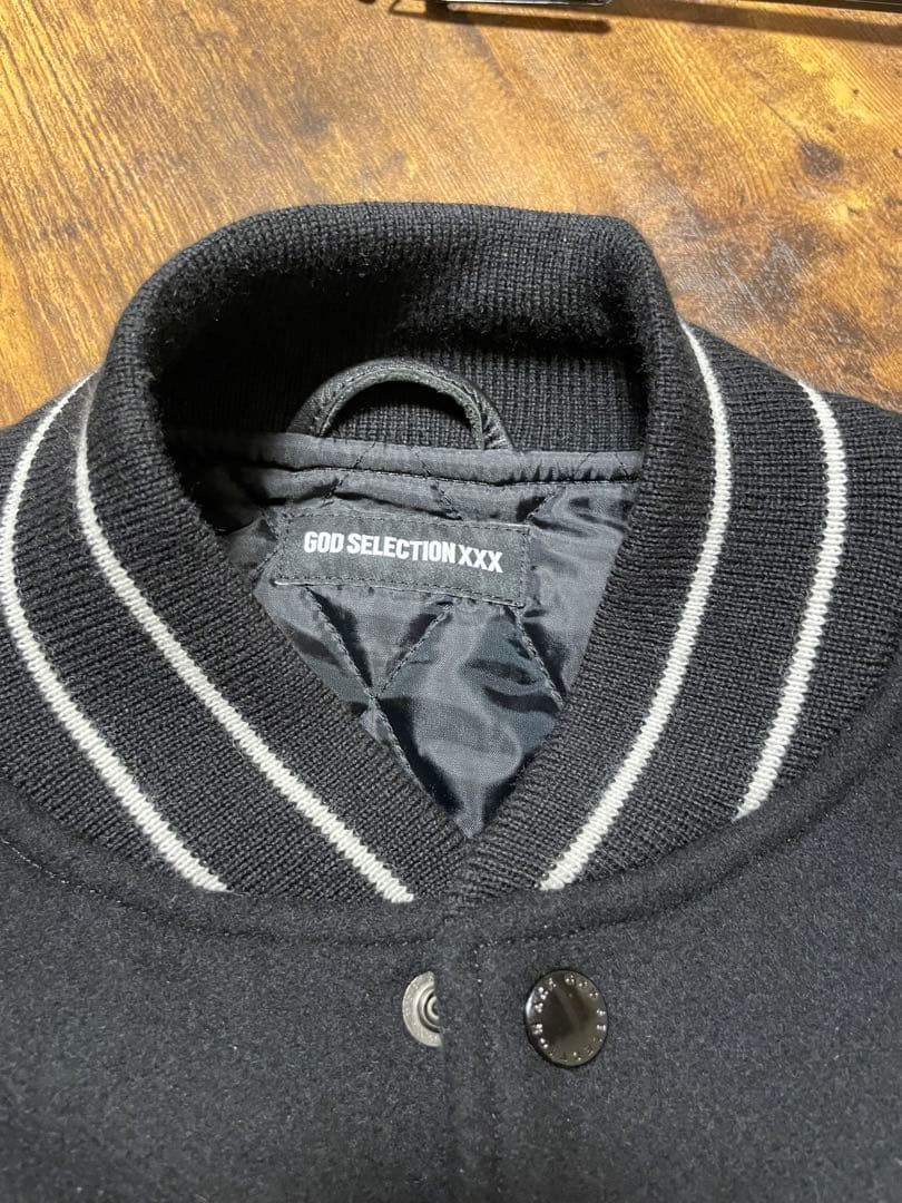 GOD SELECTION XXX Varsity Jacket “Black”