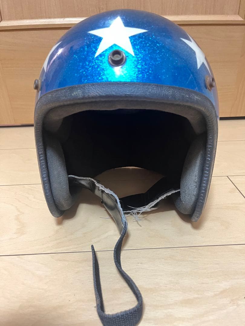 キャプテンアメリカンバイクビンテージヘルメットイージーライダー60〜70s