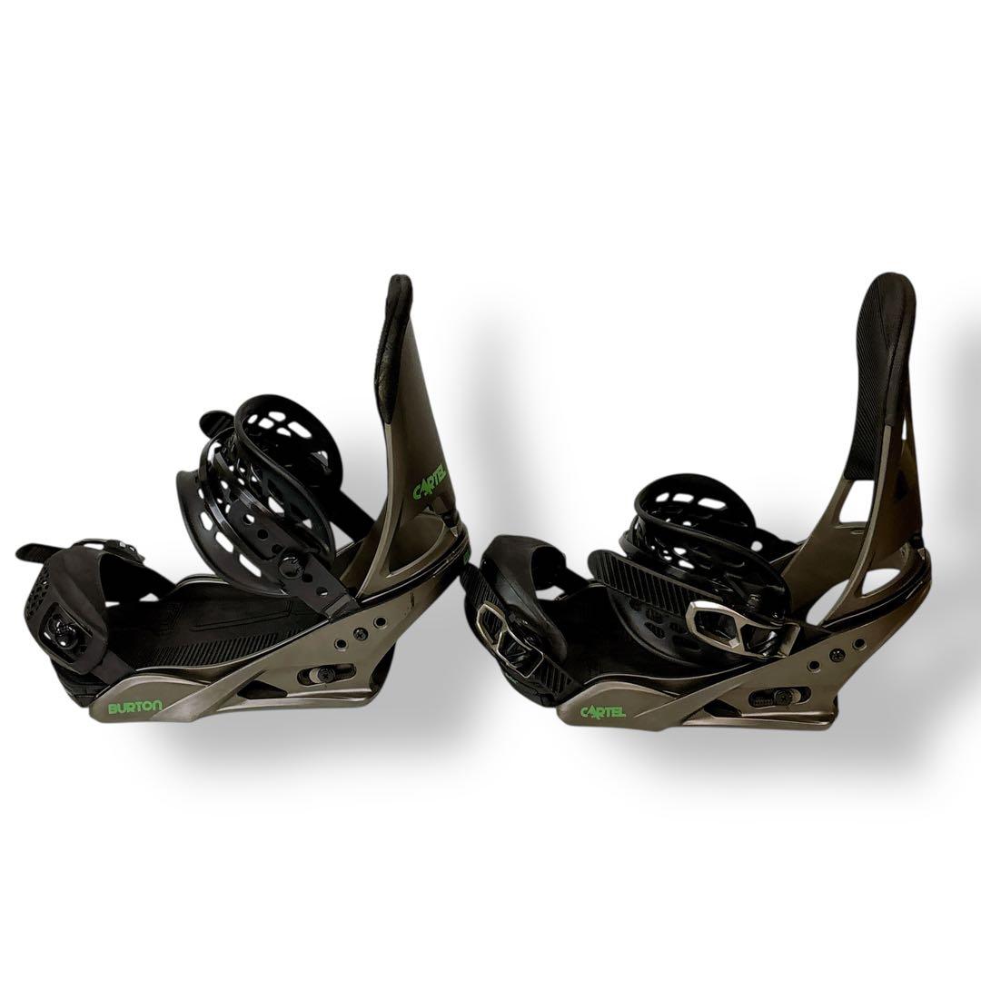 【美品】Burton CARTEL L size ビンディング　スノーボード