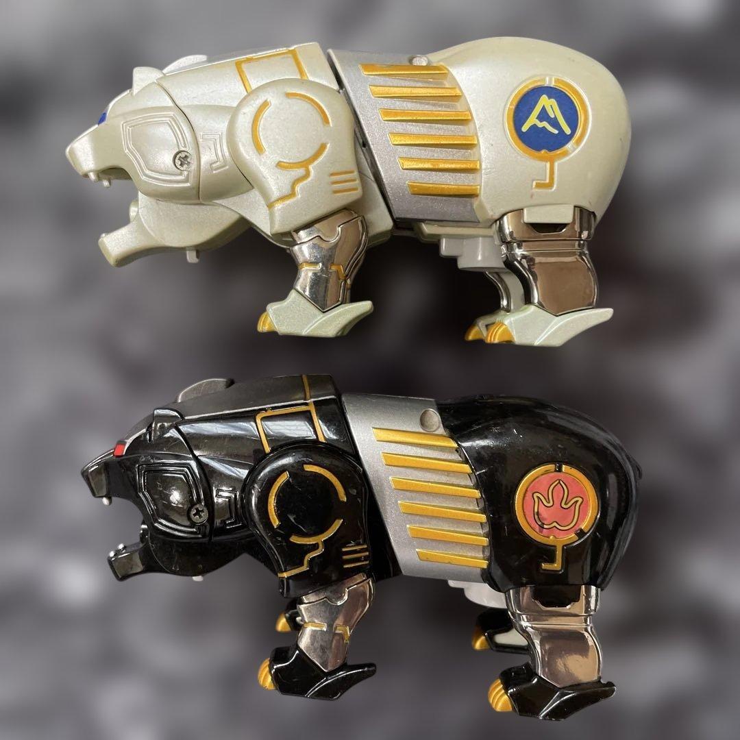 百獣戦隊ガオレンジャー パワーアニマルシリーズ3ガオベアー&ガオポーラー