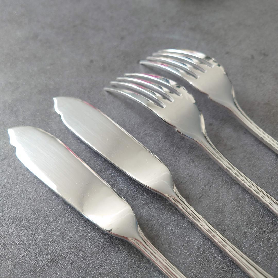 希少 美品 クリストフル アルビ フィッシュナイフ フィッシュフォーク