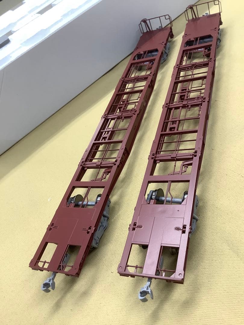 TOMIX HOゲージ HO-713 コキ50000形(コンテナ無グレー)2両