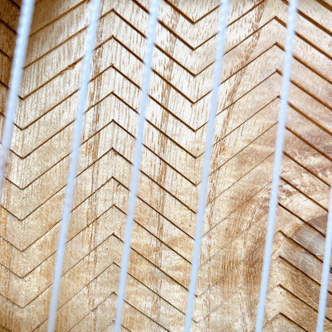 高級琴 箏 13弦 くり甲 綾杉彫り 柏葉 山田流琴 四分六板 楽器