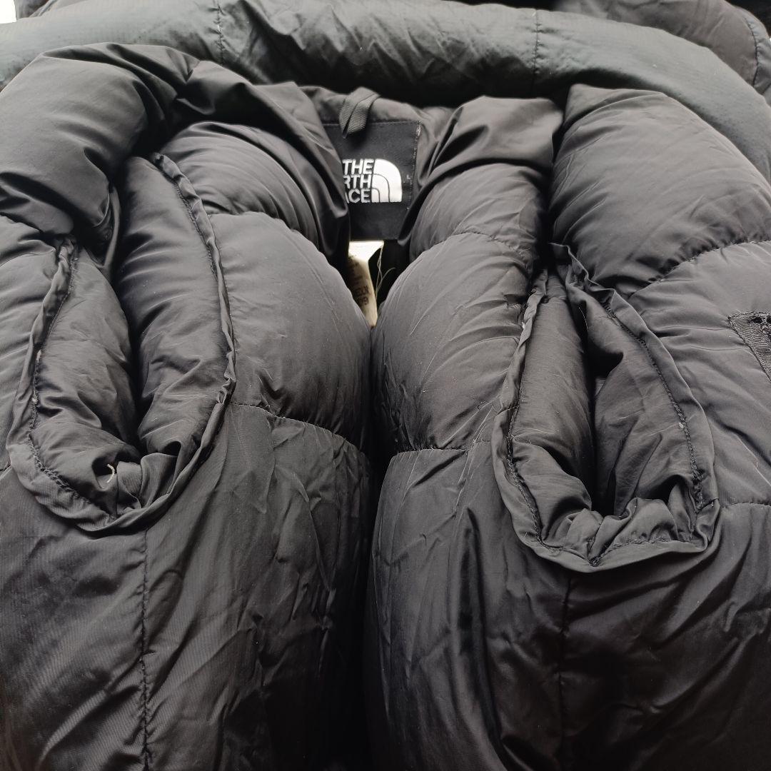 90sレア ノースフェイス ダウンジャケット ドライロフト US規格 旧タグ 黒