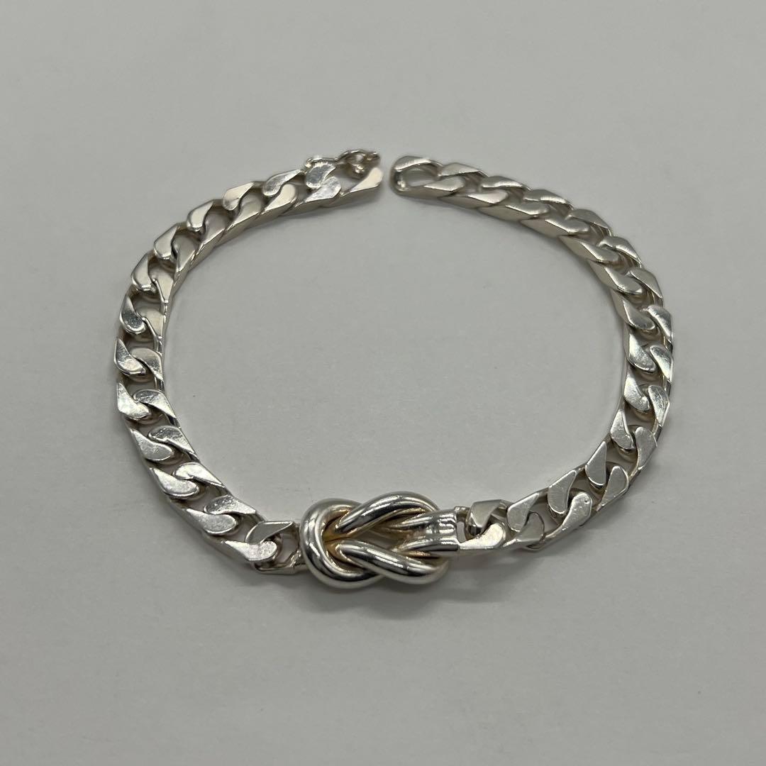 ティファニー TIFFANY センターノット チェーン ブレスレット 70年代