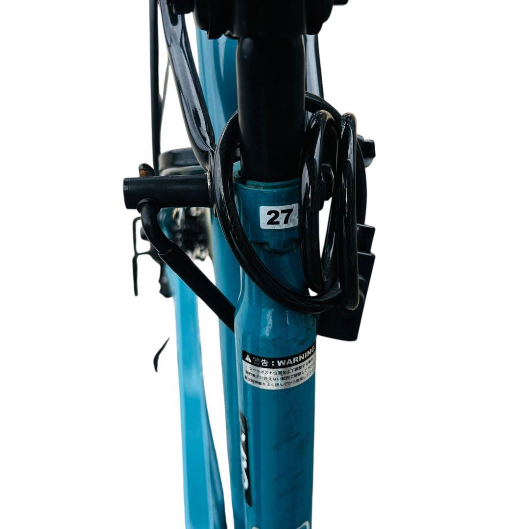 【大阪限定】大阪市 自転車　27インチ　エメラルドグリーン　綺麗です