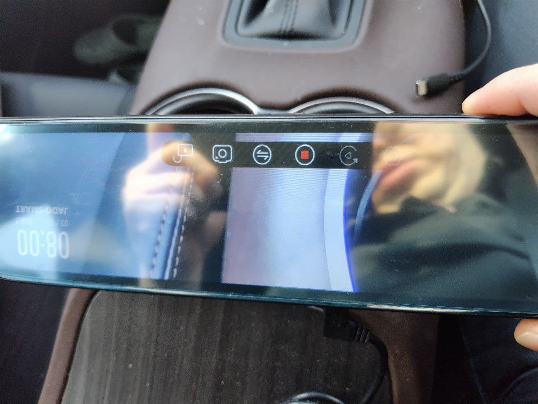 JADO G840+　ミラー型ドライブレコーダー 　ほぼ未使用　32GB SD付