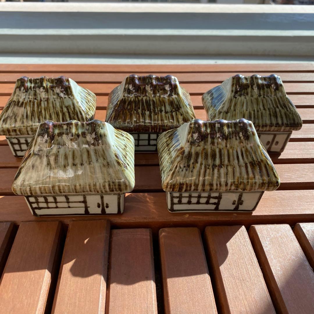 京焼 田舎屋珍味入れ5客