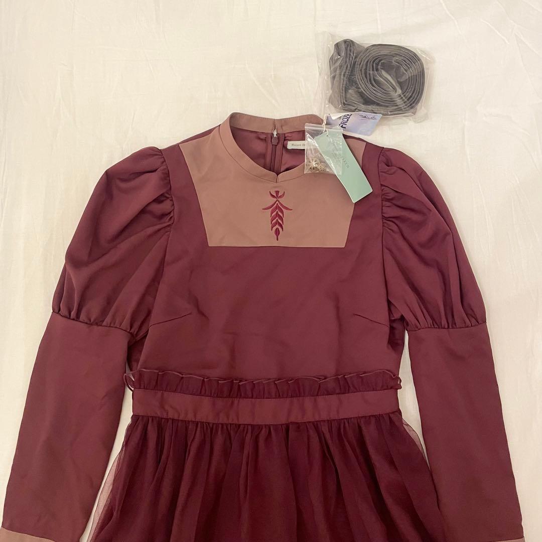 【新品未使用タグ付き】 メゾンドフルール canone アナ トラベルワンピース