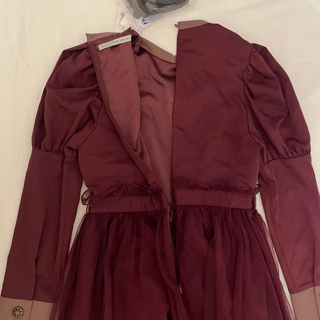 【新品未使用タグ付き】 メゾンドフルール canone アナ トラベルワンピース