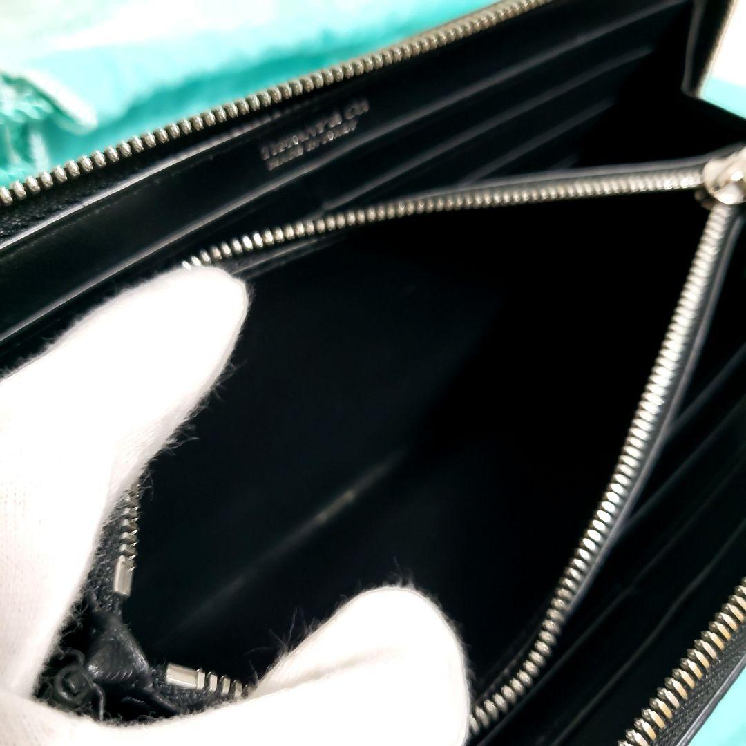 ティファニー リターントゥティファニー ラウンドジップウォレット 長財布 極美品