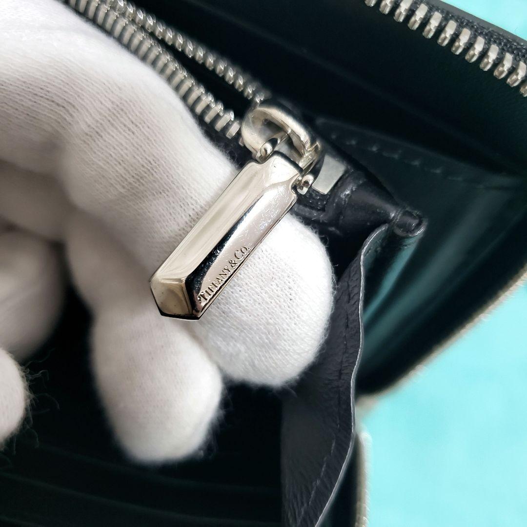 ティファニー リターントゥティファニー ラウンドジップウォレット 長財布 極美品