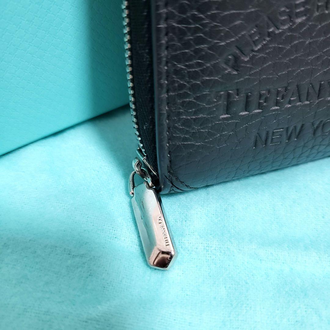 ティファニー リターントゥティファニー ラウンドジップウォレット 長財布 極美品