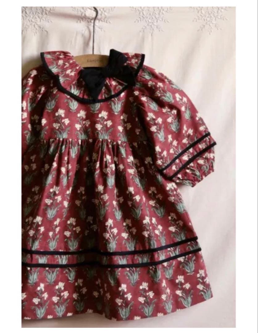 BONJOUR DIARY 25AW ワンピース　4y