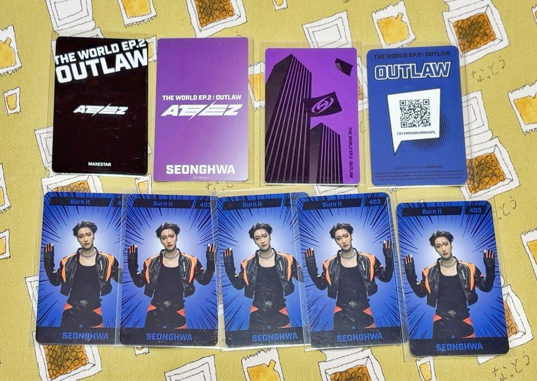 ATEEZ ソンファ outlaw トレカ まとめ売り - メルカリ