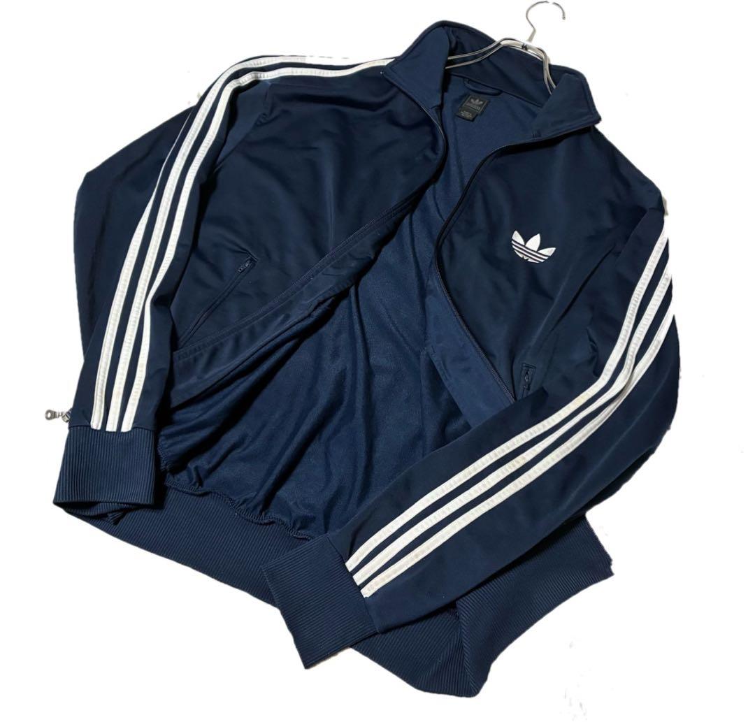 アディダス　刺繍　トレフォイルロゴ　ファイヤーバード　トラックジャケット