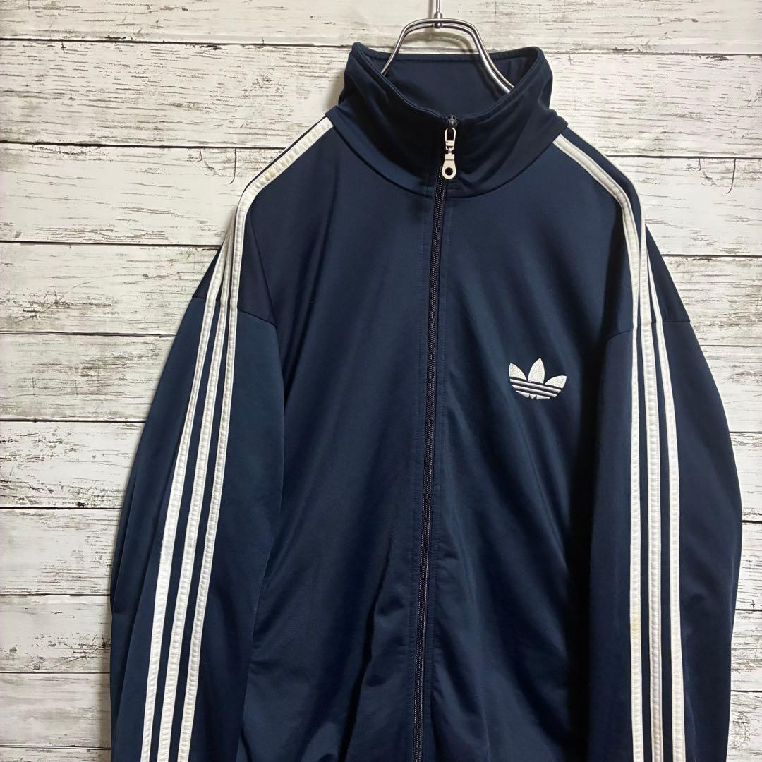 アディダス　刺繍　トレフォイルロゴ　ファイヤーバード　トラックジャケット