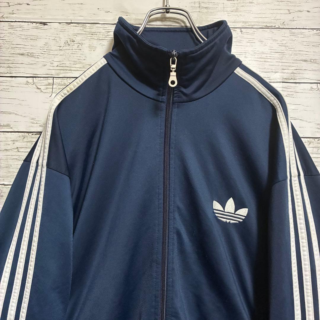 アディダス　刺繍　トレフォイルロゴ　ファイヤーバード　トラックジャケット