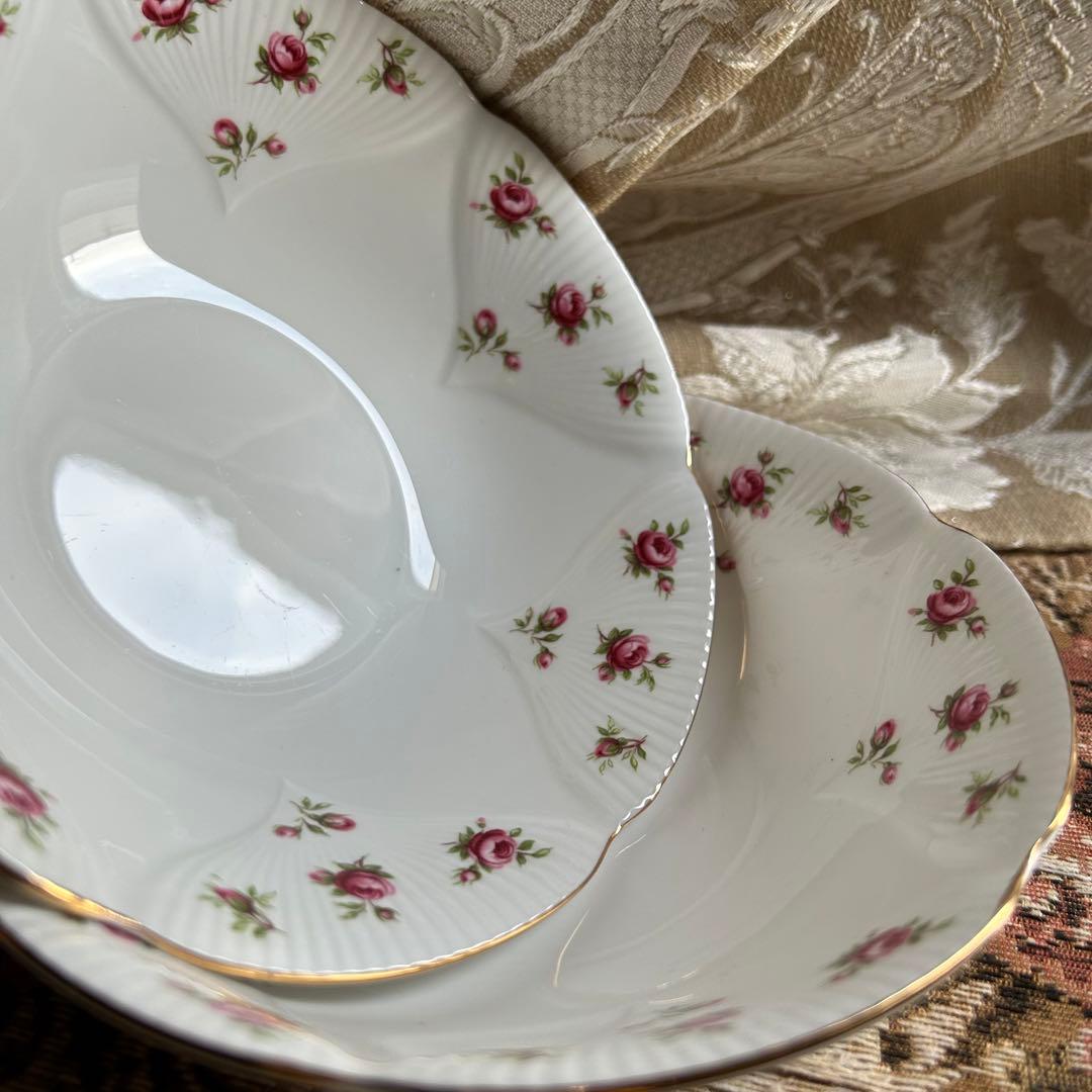 希少！英国製 ROYL ARBERT【Rosalie】6ピース モーニングセット - メルカリ