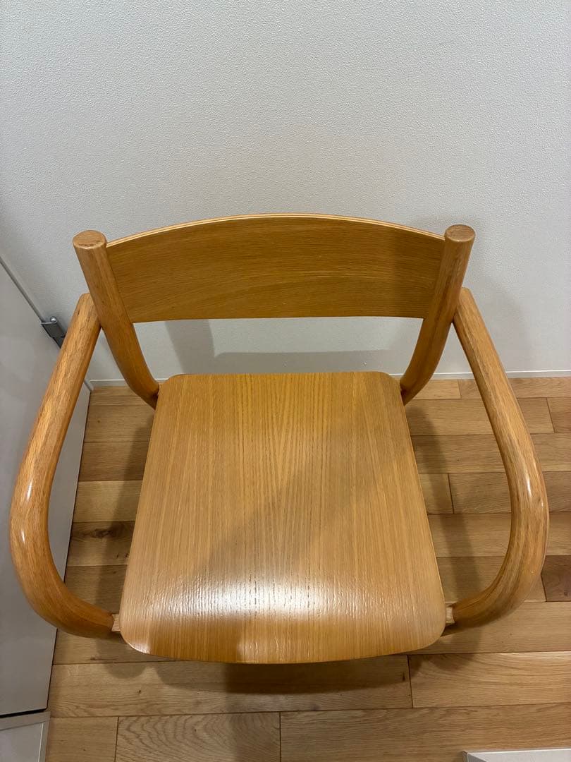無印良品 オーク材ダイニングアームチェア