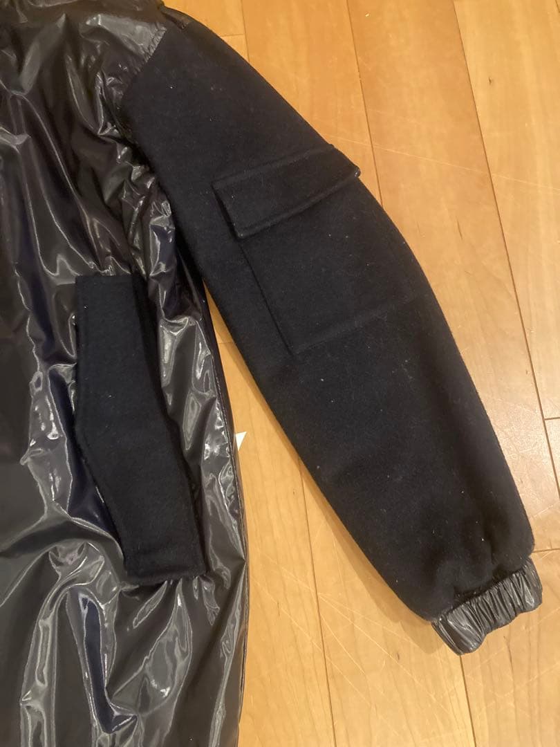 MM6 MaisonMartin margiela 異素材中綿コート　エムエム6