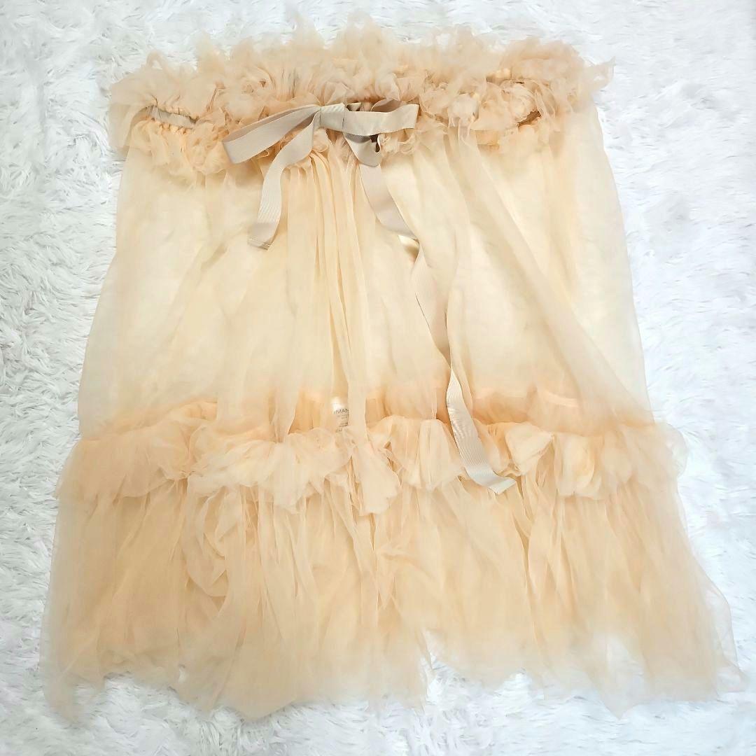 【VIVIANO】 STUDIOUS 3WAY レイヤード チュール スカート