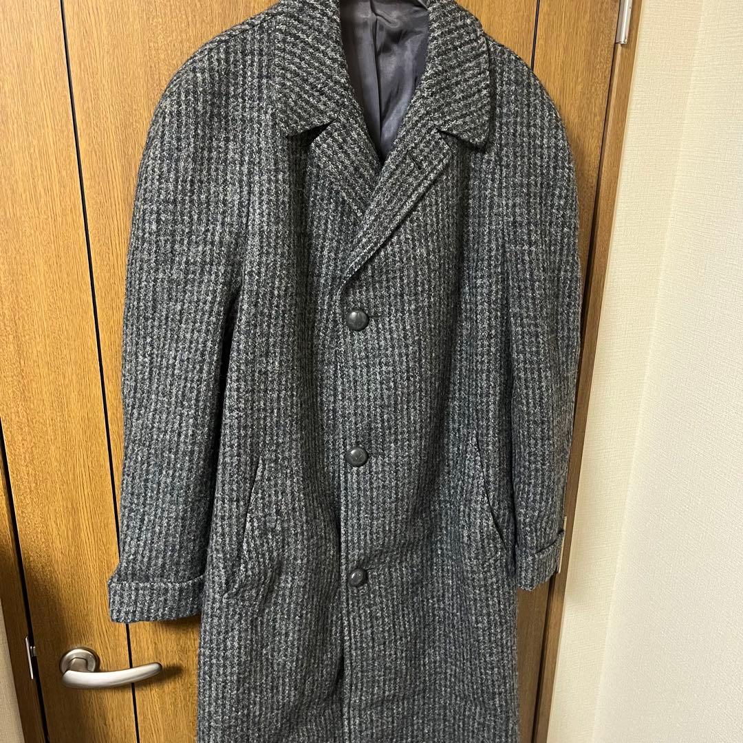 50s〜60s ヴィンテージ ツイード ステンカラーコート