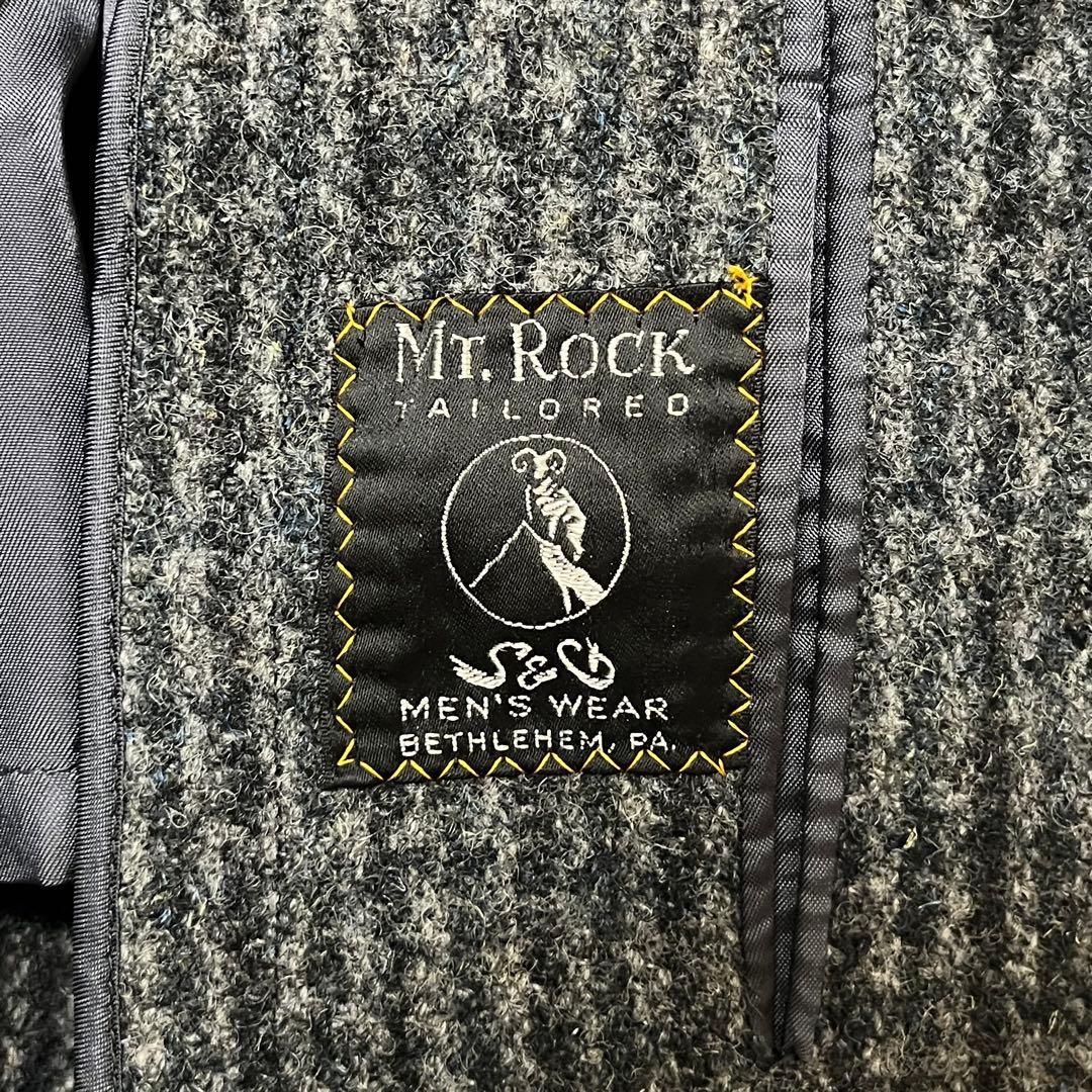 50s〜60s ヴィンテージ ツイード ステンカラーコート