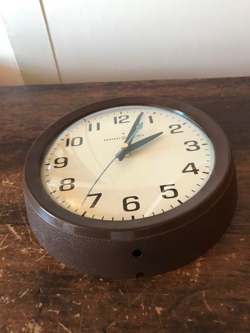 GENERAL ELECTRIC　 スクールクロック　壁掛け時計　ビンテージ