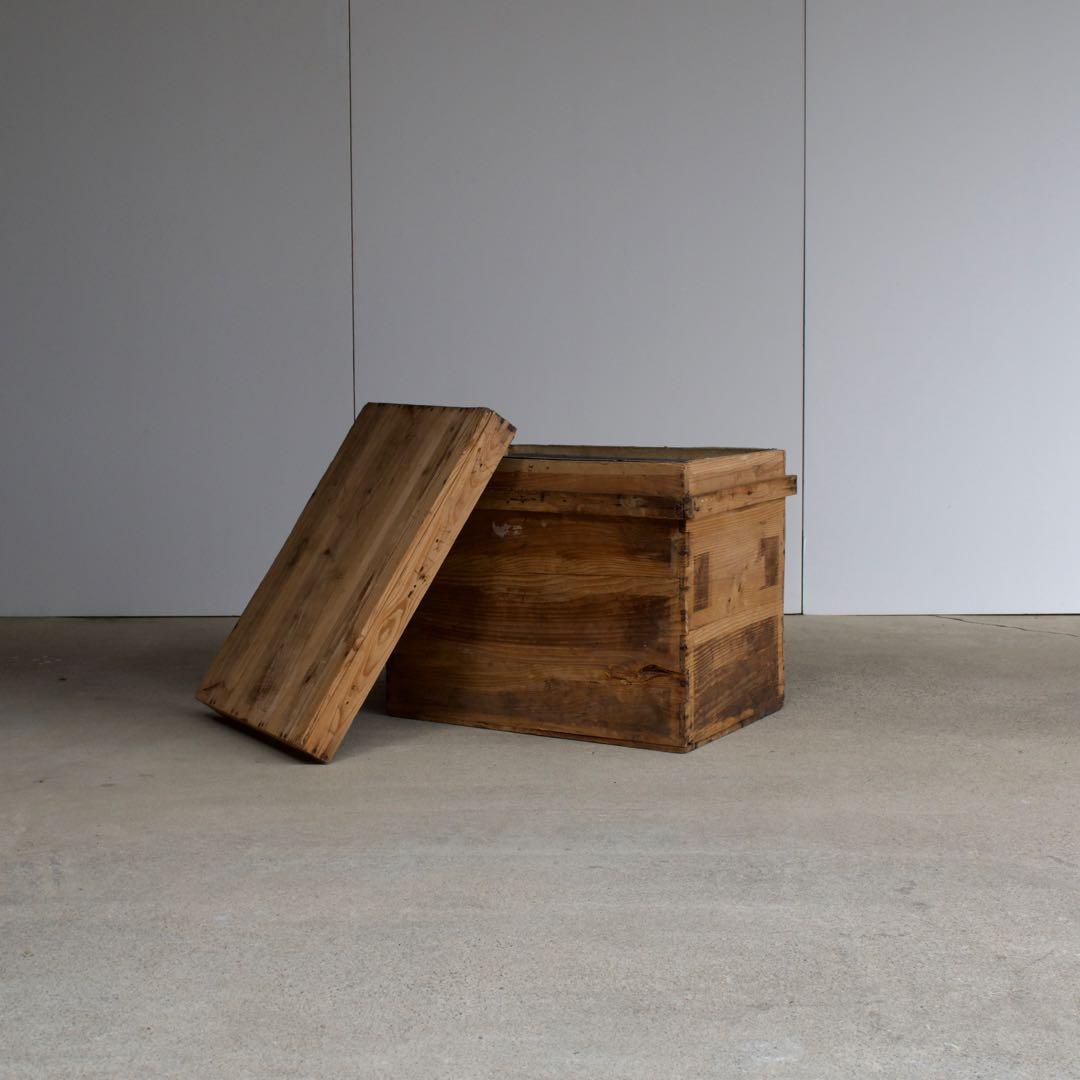 茶箱 レトロ アルミケース