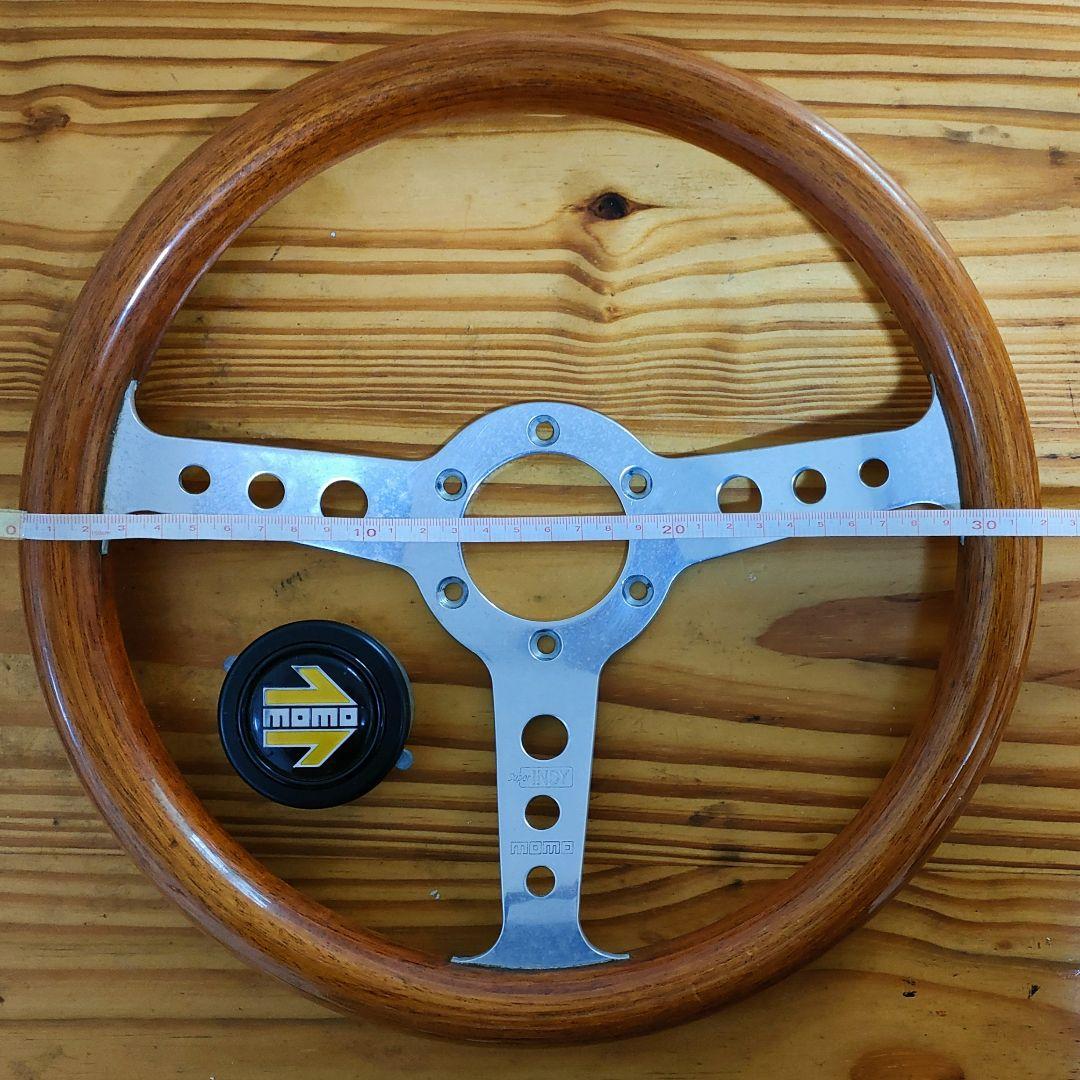 MOMO INDY ステアリングホイール（ウッド・クラシック） 直径32cm