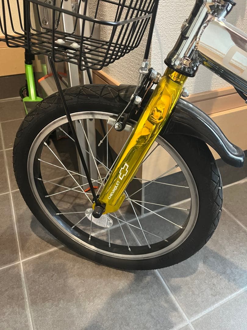 引き取り限定】シボレー キッズ自転車 18インチ - メルカリ