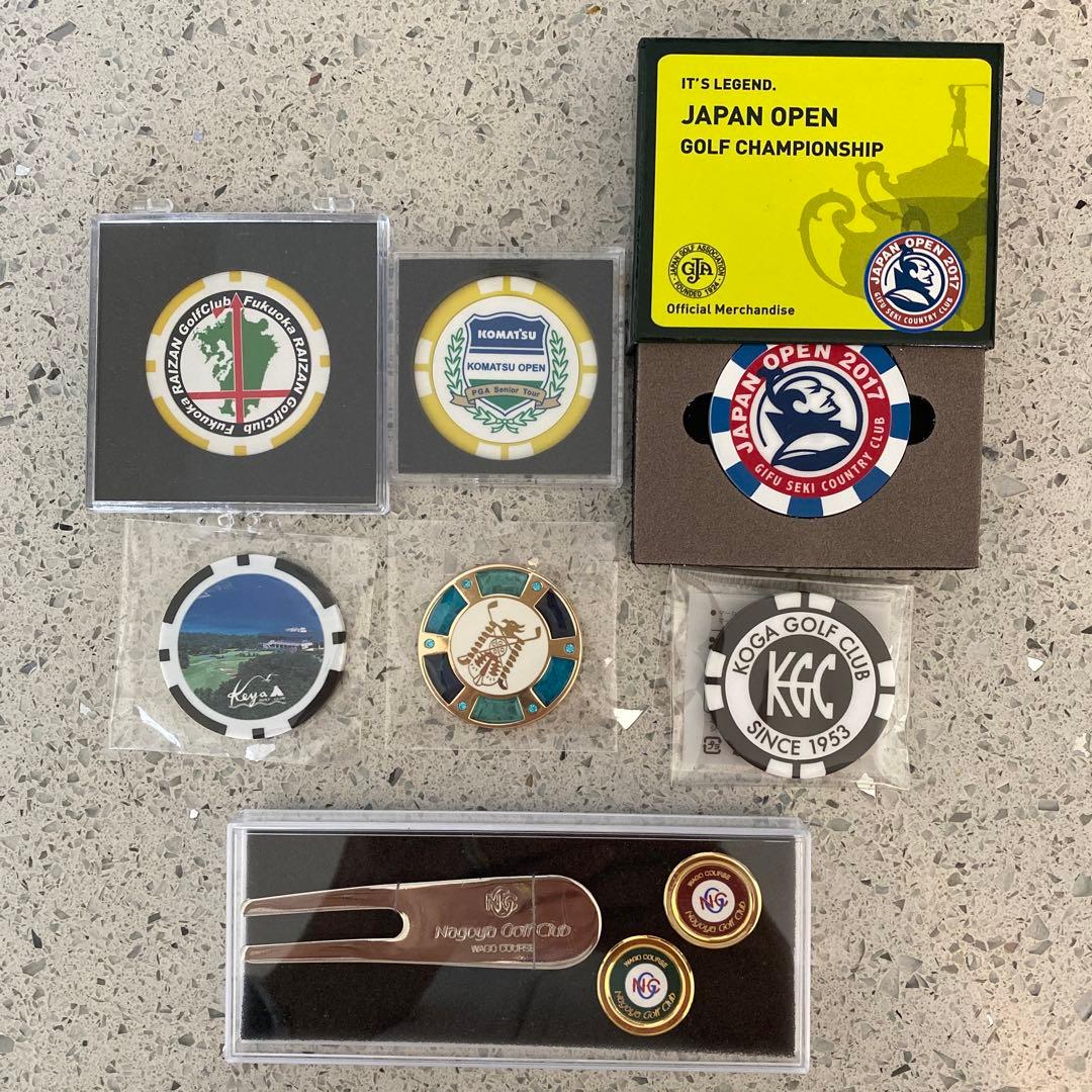 名門ゴルフコースマーカーセット - メルカリ