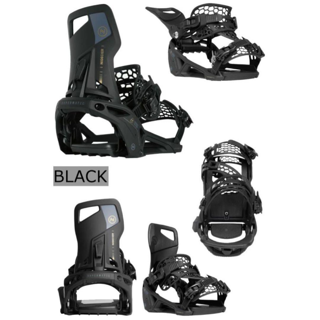 【新品/未使用】24-25 ナイデッカー スーパーマチック ブラック