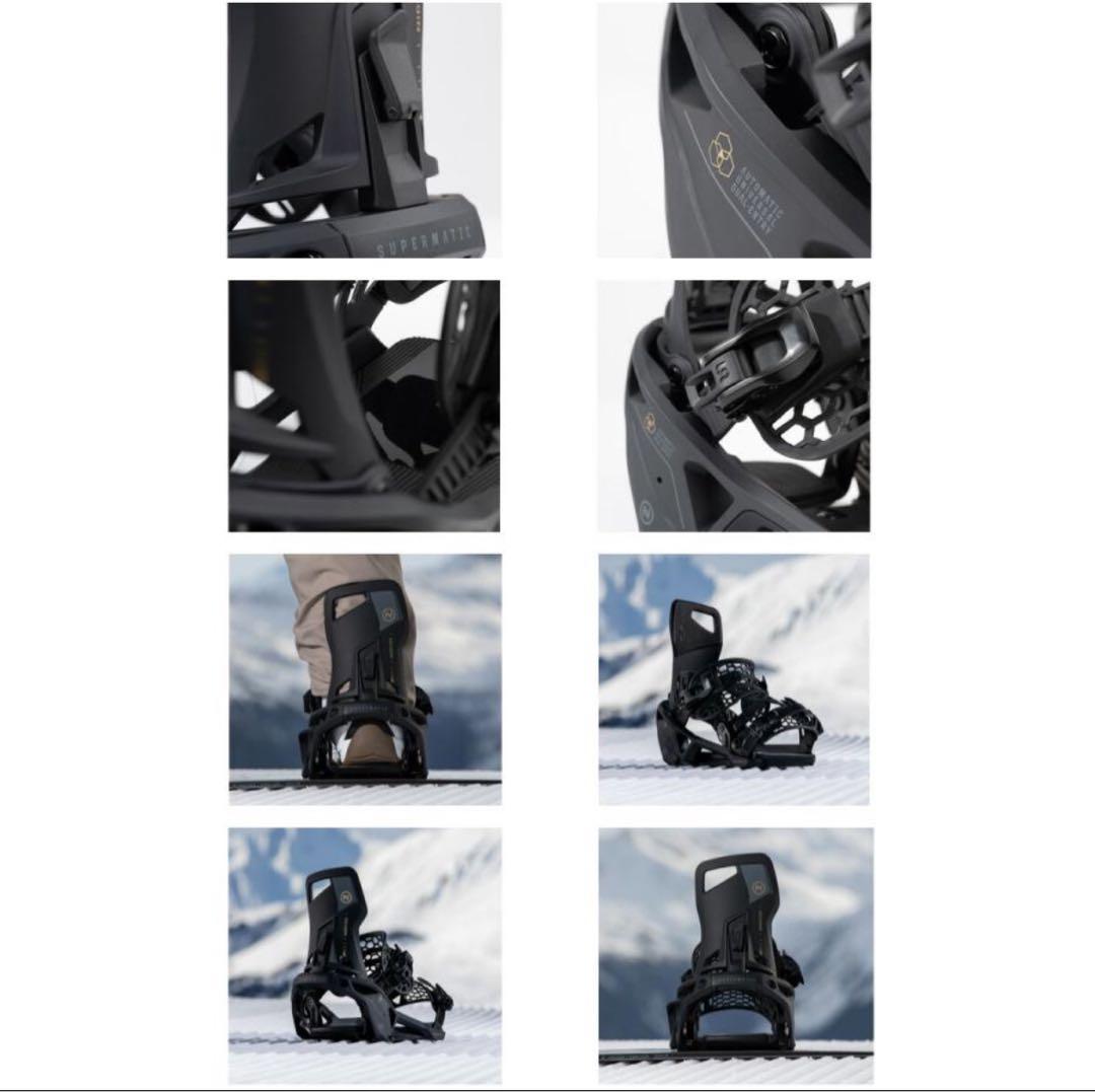 【新品/未使用】24-25 ナイデッカー スーパーマチック ブラック