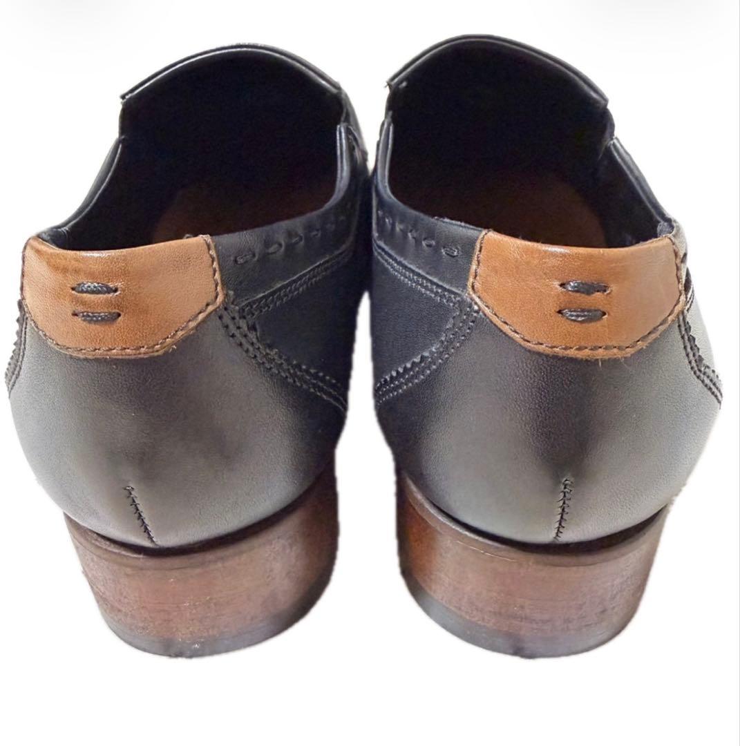 極美品 キャサリンハムネット スリッポン ビジネスシューズ 31670 26.5