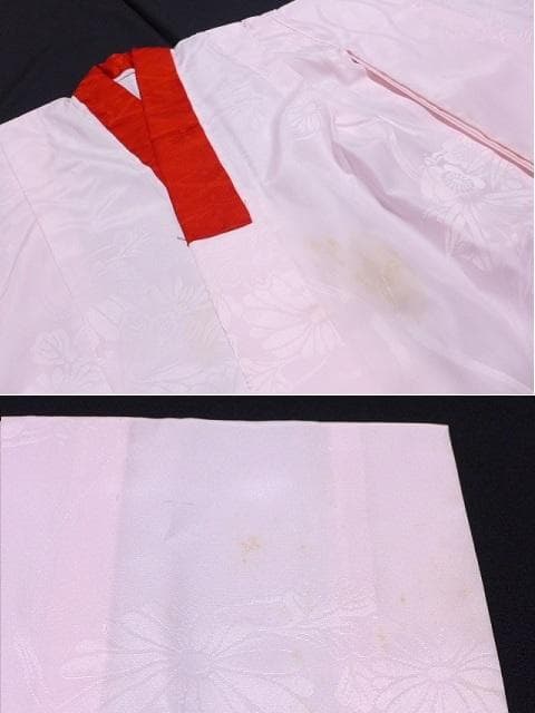 ★七五三 7歳 着物 長襦袢 半幅帯★3点 セット ベージュ　くすみ レア色