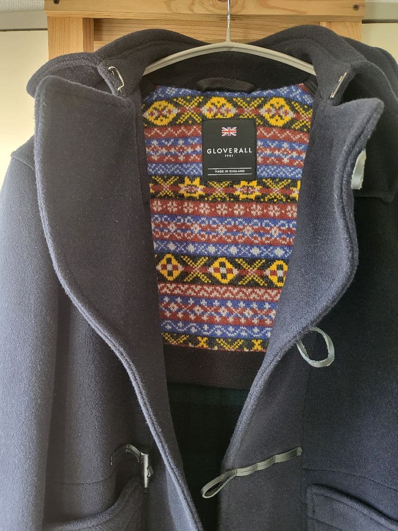 美品】Gloverall BYRON ダッフルコート M ネイビー 英国製 - メルカリ
