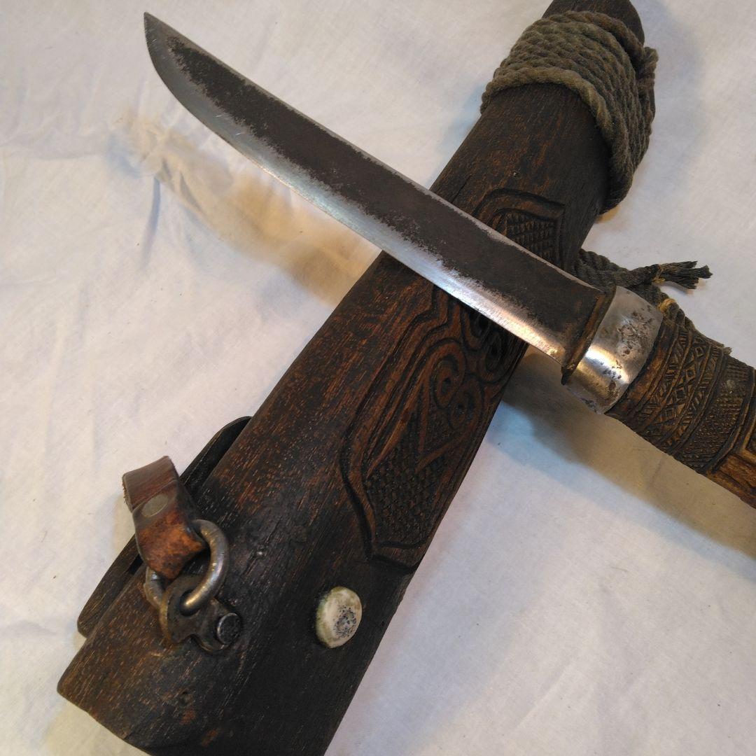 アイヌマキリ山刀。タシロ