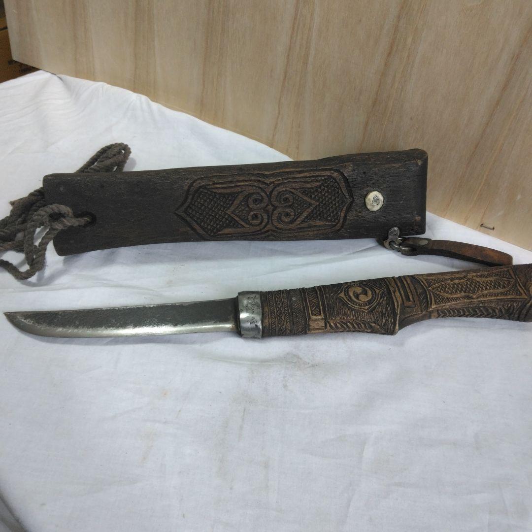 アイヌマキリ山刀。タシロ