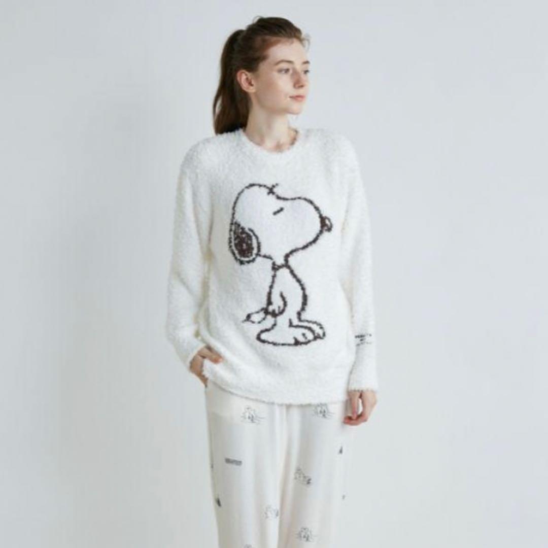ジェラートピケ　 スヌーピー ジェラートジャガードプルオーバー