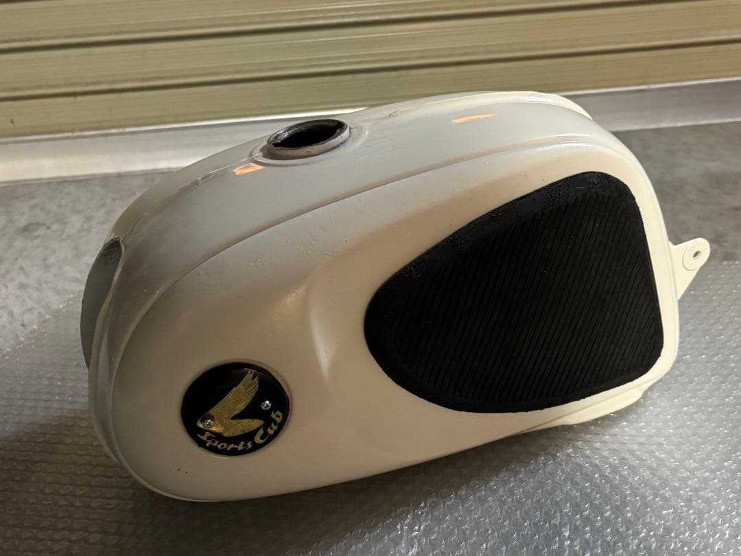 カメマト　スポーツカブ　C110 タンク ホワイト