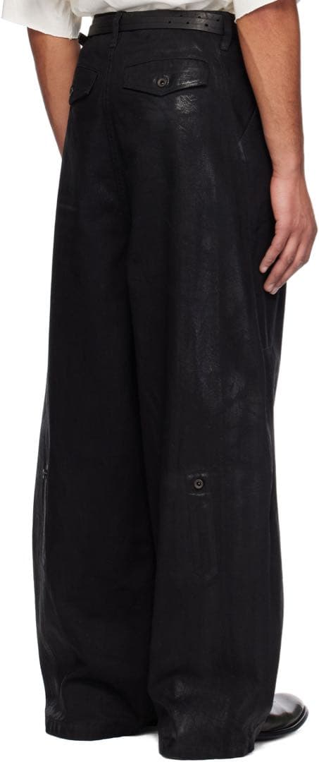 完売品 JULIUS ブラック Johd デニム パンツ サイズ1