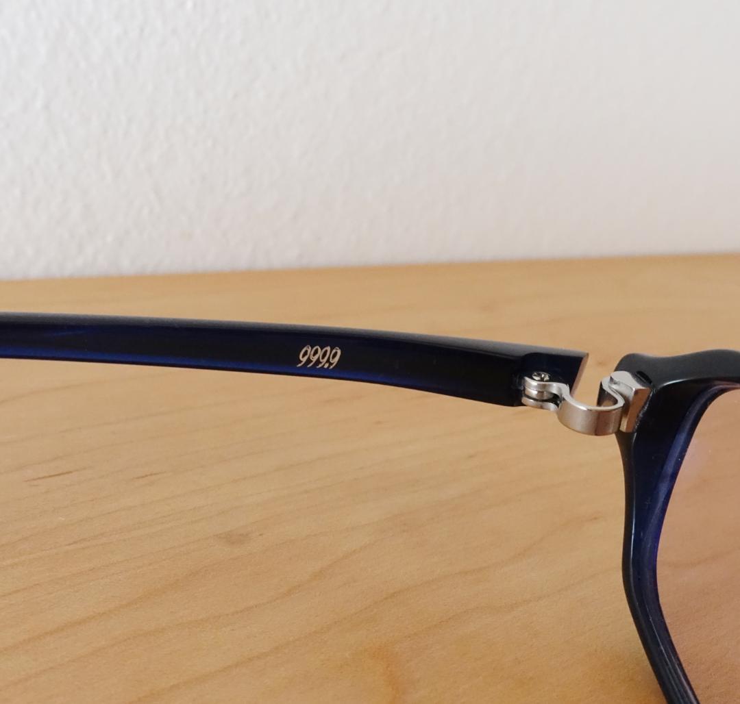 美品】999.9 NP-86 × TALEX モアイパープル 偏光サングラス - メルカリ