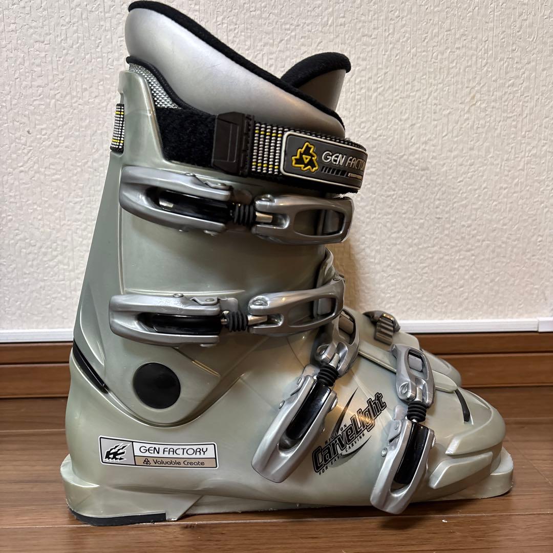 GENFACTORY男性用スキーブーツCARVELIGHT 27.0〜27.5㎝