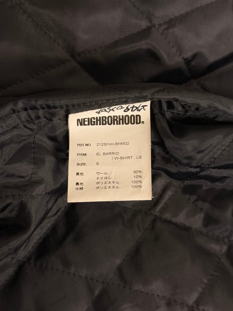 NEIGHBORHOOD EL BARRIO ウール シャツジャケット S