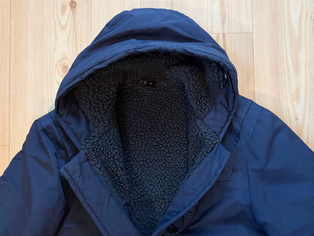 00s r.a.p London ナイロン ダッフルコート ネイビー