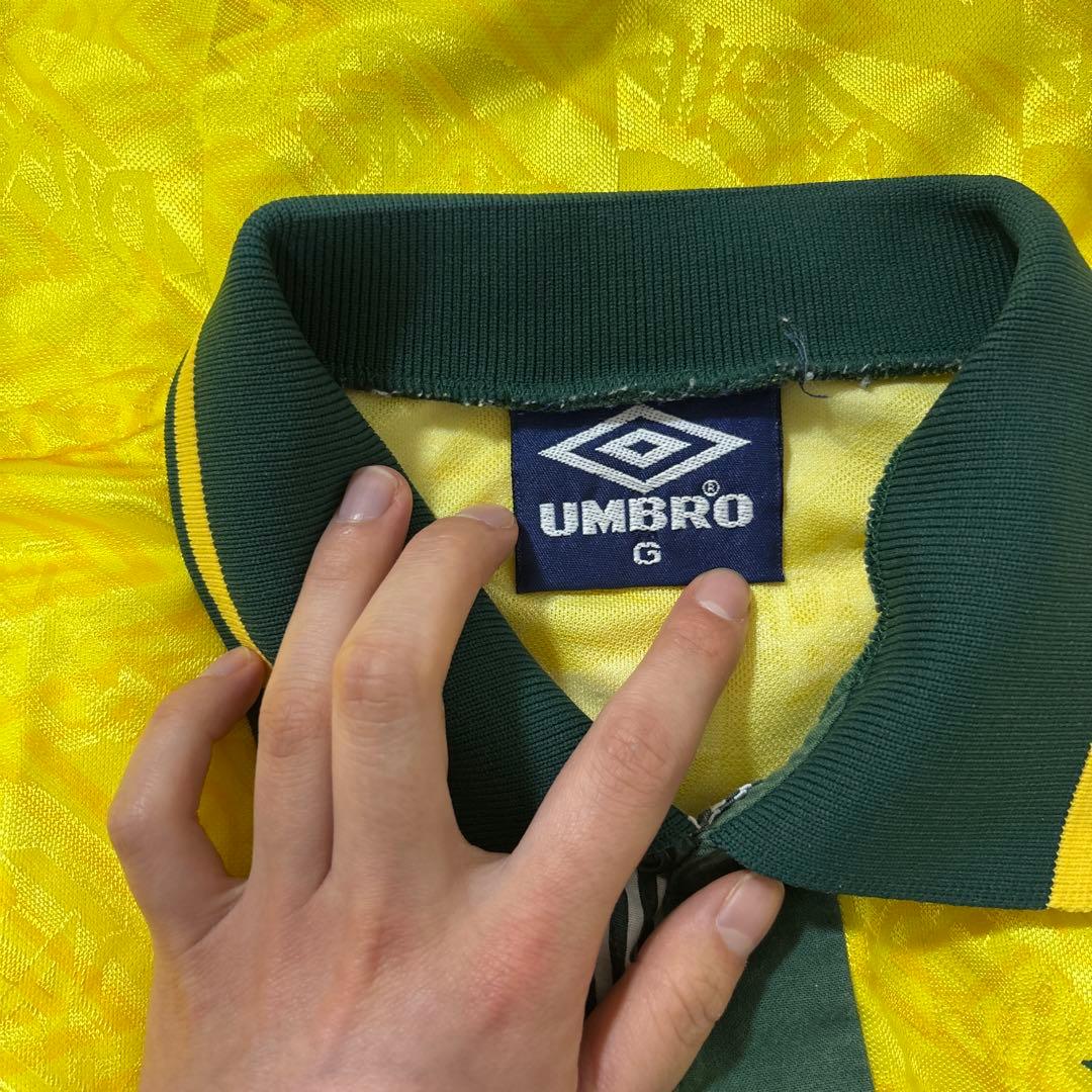 【ブラジル代表 アンブロサッカーシャツ 希少品】