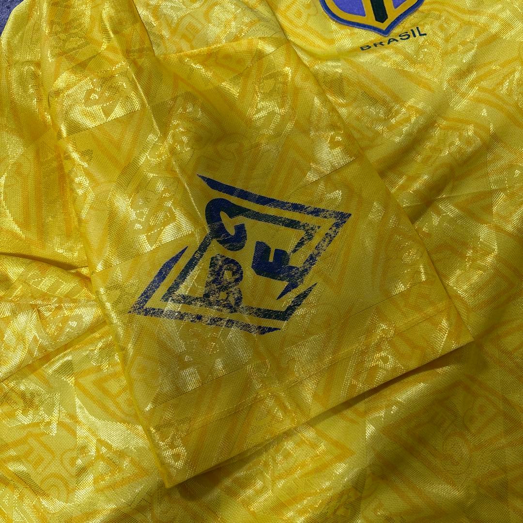 【ブラジル代表 アンブロサッカーシャツ 希少品】